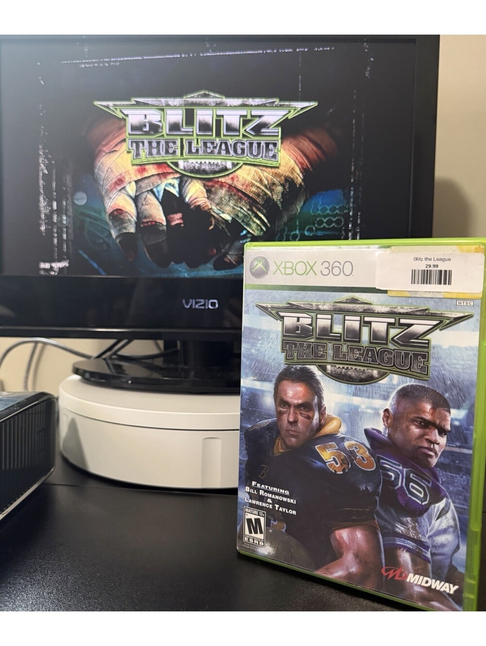 Blitz: The League (Microsoft Xbox 360, 2006) CIB Tested & Working!